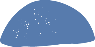 a blue sky with white dots