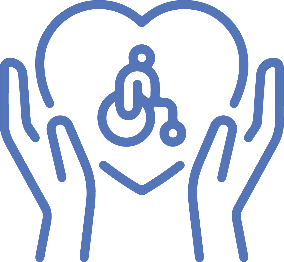 a heart with a person in it