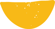 a yellow circle with white dots